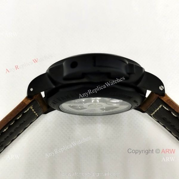 Nice Quality Copy Panerai Luminor GMT Automatic Black Dial Men Watch PAM01441 3