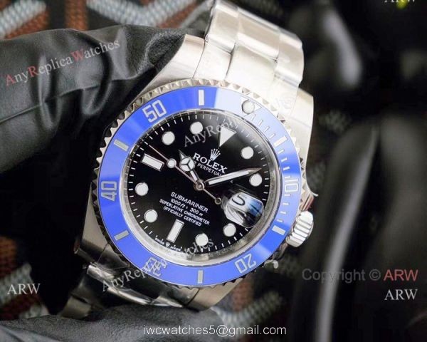 NEW UPGRADED Rolex Submariner Ref 126619lb Watch Blue and Black 3