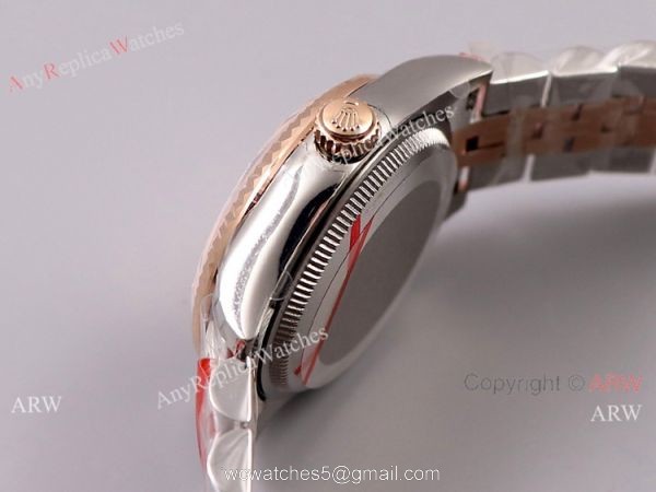 (TW) 1:1 Best Replica Rolex Oyster Perpetual Datejust 31MM Watch Rose Gold 3