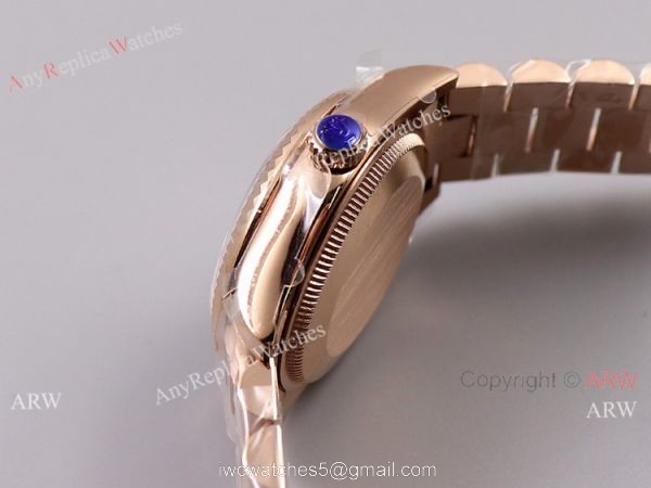 (TW) Swiss Fake Presidential Rolex Oyster Perpetual Datejust 31mm Watch Chocolate with Roman Dial 3