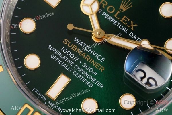 NEW! Copy Rolex Submariner Watchvice 18k Gold Watch VR Factory MAX 1:1 Best Edition 3