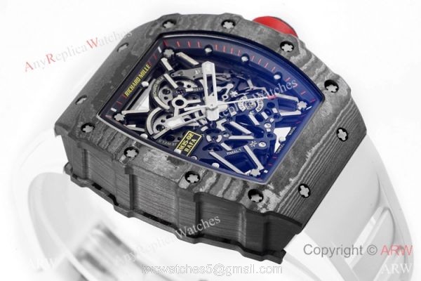 Swiss 1:1 Richard Mille Rafael Nadal RM35-02 Copy Watch NTPT Carbon 3