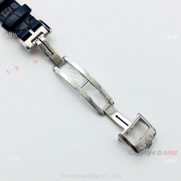 2020 Swiss Replica Jaeger LeCoultre Reverso Duetto Women Watch SS Blue Dial 3