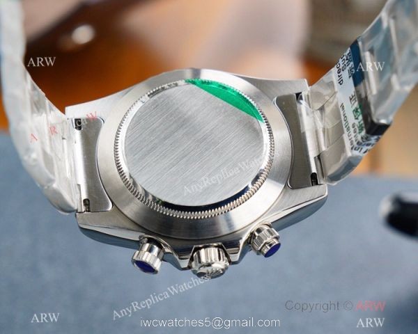 Noob Factory v10 Version Best Replica Rolex Daytona Ice Blue Diamond Watch 40mm 3