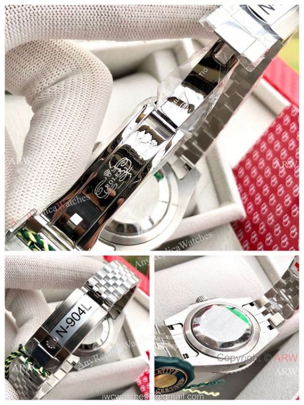 NEW UPGRADED Stianless Steel Jubilee Strap Rolex Submariner Hulk Replica Watch 3