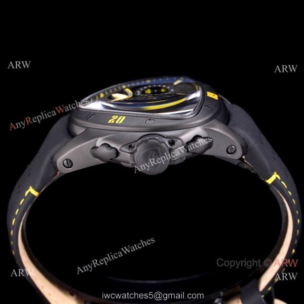 Swiss Copy Lamborghini Spyder X Yellow Version Watch Fashion Style 3