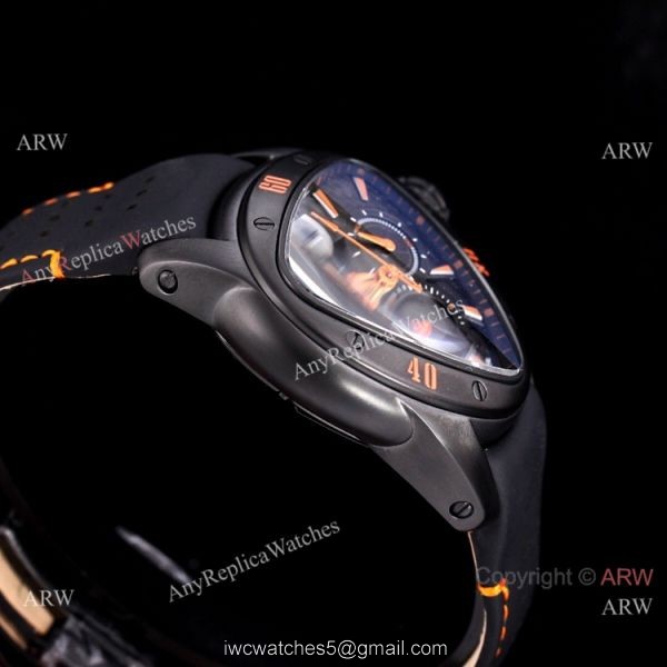 Swiss Replica Lamborghini Spyder X Orange Version Watch 46mm 3