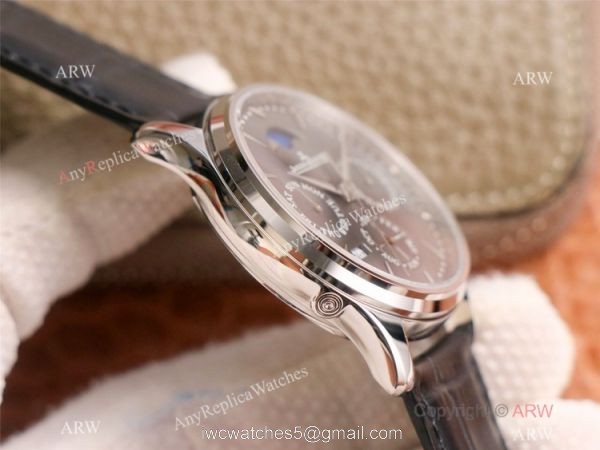 NEW! Swiss Copy Jaeger-LeCoultre Master Ultra Thin Perpetual Watch Rhodium Dial 3