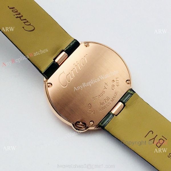 Swiss Copy Cartier Ballon Bleu De Lady Watch Rose Gold Diamond 3