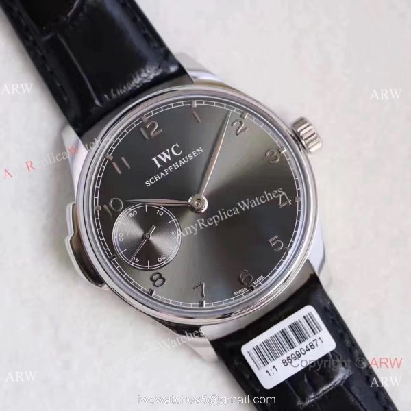 Replica IWC Portuguese Minute Repeater Men Watch SS Rhodium Dial / New Style IWC 3