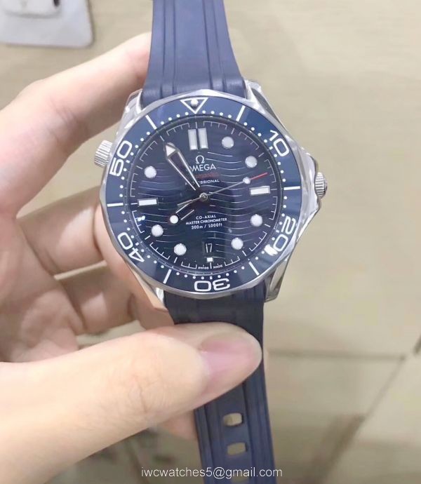 High Quality Replica Watches Omega Seamaster 300m 2018 New Automatic Watches New Wave Dials 3