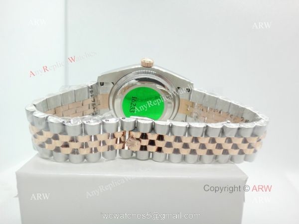 Copy Rolex Datejust Two Tone Rose Gold Jubilee Watch 34mm 3