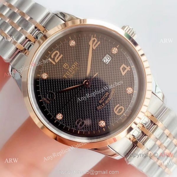 Swiss Replica Tudor 1926 Collection ETA2824 Watch 2-Tone Rose Gold 3