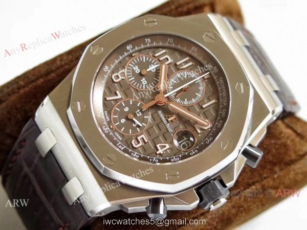 (JF) Audemars Piguet Royal Oak Offshore Swiss 3126 Chronograph Watch Gray Dial 3