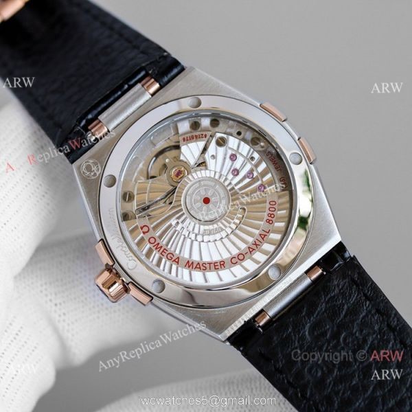 AAA Grade Swiss Replica Omega Constellation Gents 8800 Watch Gray Face 2020 New 3