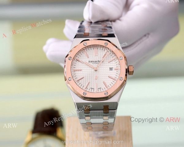 New Style Audemars Piguet Jumbo Rose Gold Automatic Watches 41mm 3