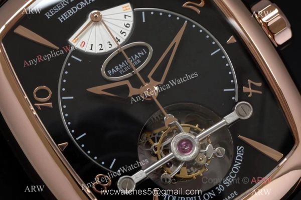 AAA Swiss Copy Parmigiani Fleurier Kalpagraphe Watch Rose Gold Case 53mm 3