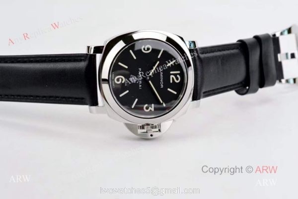 Replica Panerai Luminor Zero PAM 000 Black Dial With Paneai Logo Watch 44mm 3