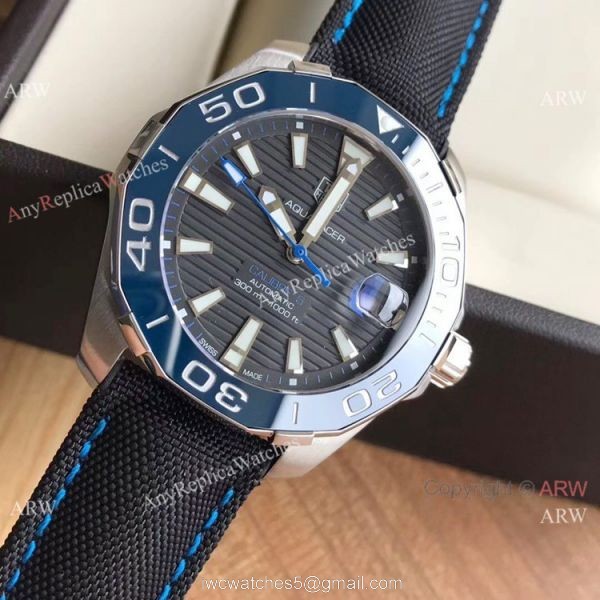 AAA Replica TagHeuer Aquaracer Gray Dial 41mm Watch Swiss Automatic 3