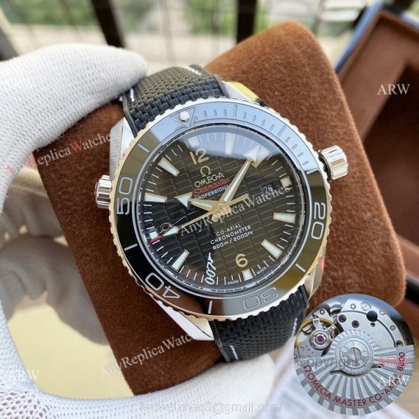 Copy Omega Skyfall 007 James bond Autoamtic Watches All Black Swiss Grade Case 3