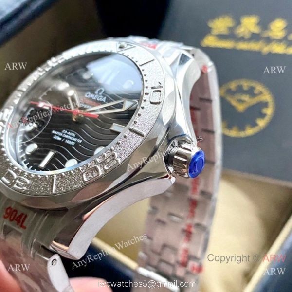 2021 New! Copy Omega Seamaster Diver 300m Nekton Edition Watch Stainless Steel 3