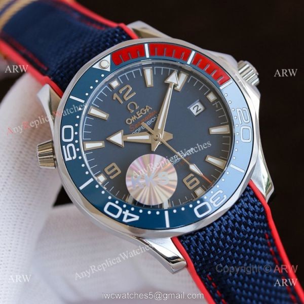 Best Quality Omega Seamaster Planet Ocean Automatic Watches Gray Face 3