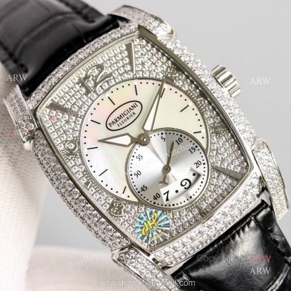 New Parmigiani Fleurier KALPA With Diamonds Mens Swiss Replica Watches 3