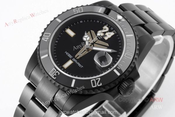 904L Blaken Rolex Mamba Kobe Watch Replica Asia 2836 Automatic Watch 3