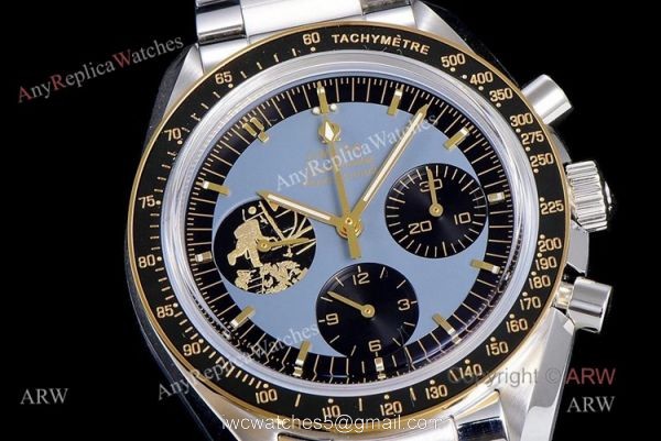 OM Omega Speedmaster Moonwatch Apollo 11 Swiss Replica Watch 42mm 3