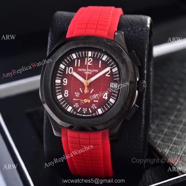Best Clone Patek Philippe Aquanaut VK Quartz Watches Solid Black 3