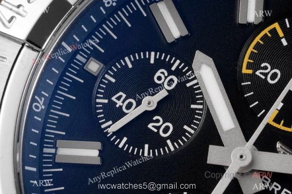 Swiss Copy Breitling Super Avenger II 7750 Stainless steel Watch New! 3
