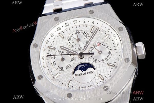 BF Audemars Piguet Perpetual Calendar Replica Watch Silver Dial Cal.5134 Movement 3