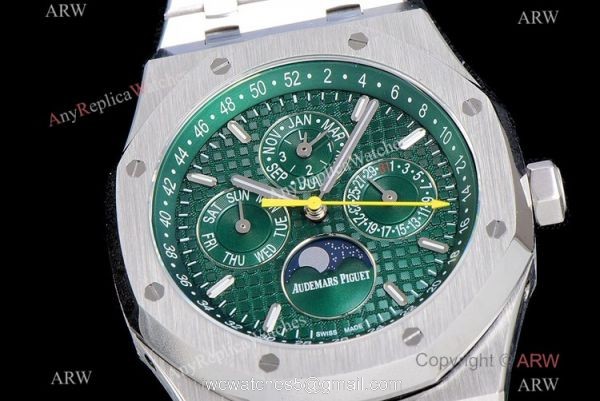 BF Factory Swiss Audemars Piguet Perpetual Calendar 26606 Watch Green Dial 3