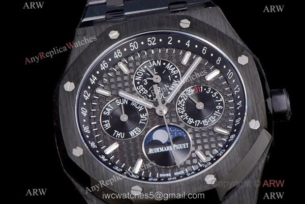 BF Factory Copy Audemars Piguet Perpetual Calendar Cal.5134 Watch Solid Black Case 3