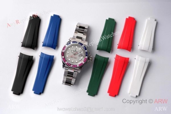 (ROF) 1:1 Best Replica Rolex Yacht-Master Rainbow 40mmWatch Custom Edition 3