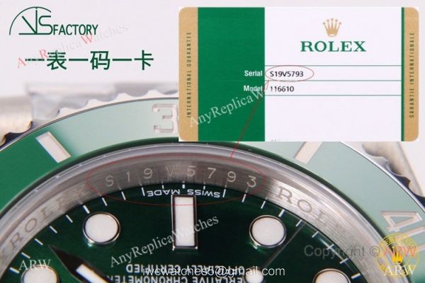 Highest Quality Copy Rolex Submariner Hulk VS Factory 3135 Watch 40mm 3