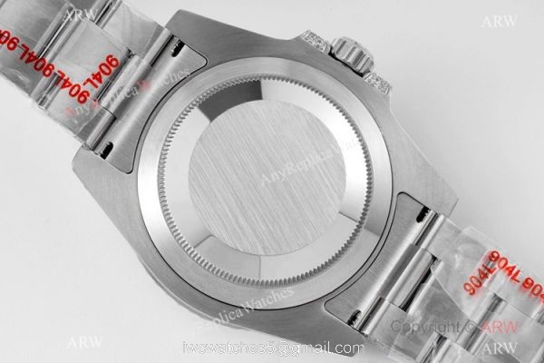 Swiss Grade Clone Rolex Iced Out Submariner Watch Swiss 3135 904L Stainless Steel 3