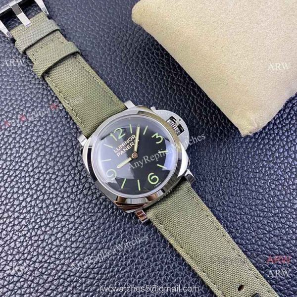 SF Factory Copy Panerai PAM606 Luminor Hong Kong P.3000 Watch Green Strap 3