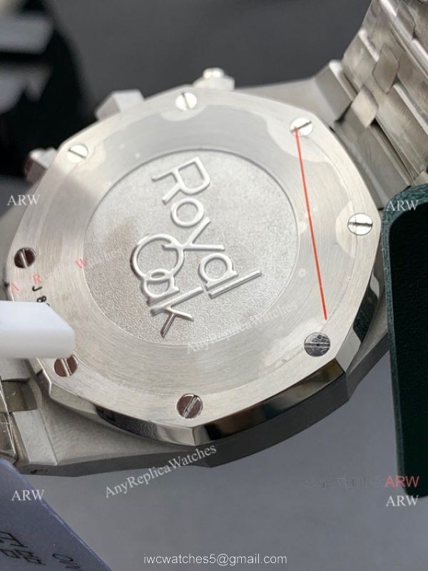 OM Factory Audemars Piguet Royal Oak 7750 Watch Blue Chrono Dial 3