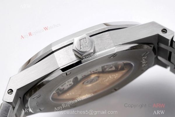 New! ZF Factory V2 Version Audemars Piguet Royal Oak Silver Dial 15400 Watch 3