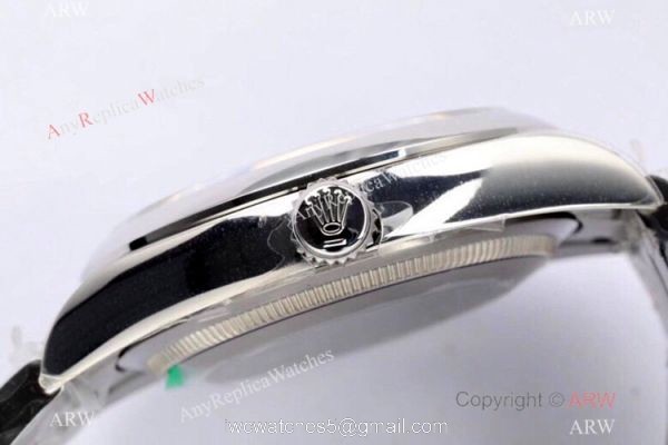 2020 Newest! Super Clone Rolex Oyster Perpetual 36mm EW Factory 3230 904L Blue Dial Watch 3