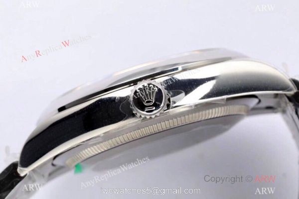 2020 Novelty! Grade AAA Copy Rolex Oyster Perpetual 36mm EWF 3230 904L Turquoise Blue Dial Watch For Men 3