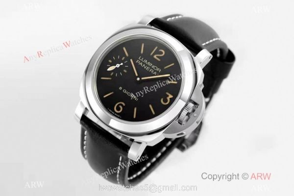 HW Factory Panerai Luminor Pam00915 Watch Stainless Steel Black Dial 3