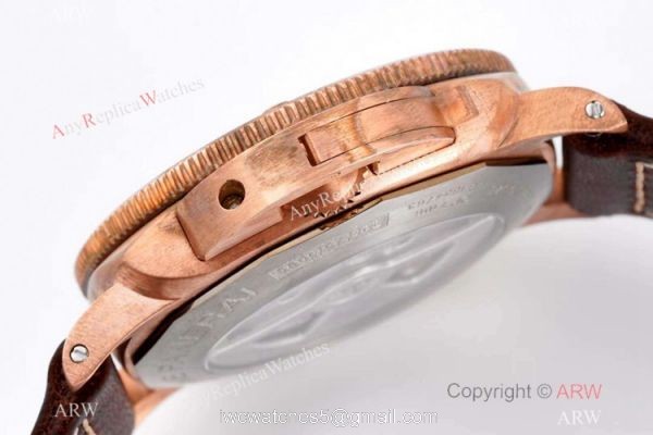 ZF Factory Panerai Luminor Pam00671 Watch Bronze Case Blue Dial 3