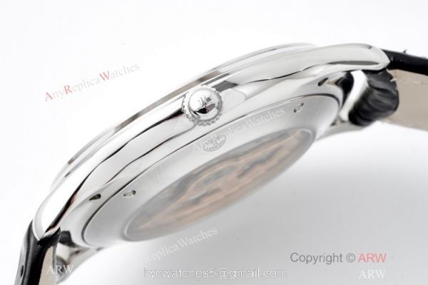 ZF v2 Version Jaeger-LeCoultre Master Ultra Thin Q1288420 Replica Watch Silver Dial 3