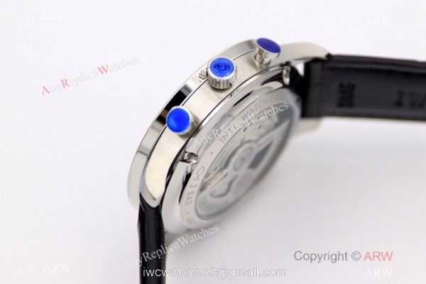 Swiss Replica IWC Schaffhausen Portugieser Green Dial Men Watch ZF Factory 3