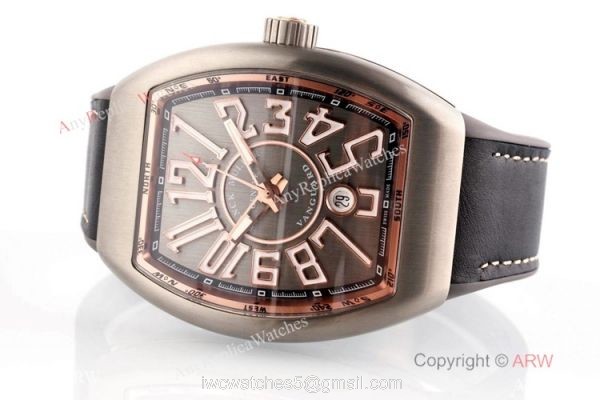 ZF Factory Swiss Replica Franck Muller Vanguard Yachting V45 Swiss 9015 Watch New Face 3