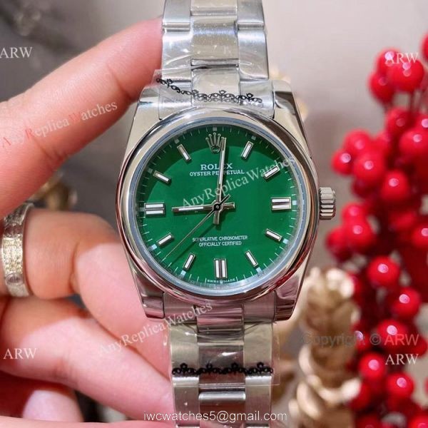 Rolex Oyster Perpetual 36mm Watch Yellow Dial Quartz Movement 3
