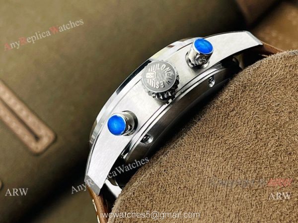 CF Factory 1:1 Copy Longines Spirit Chronograph Watch White Dial ETA7753 Movement 3