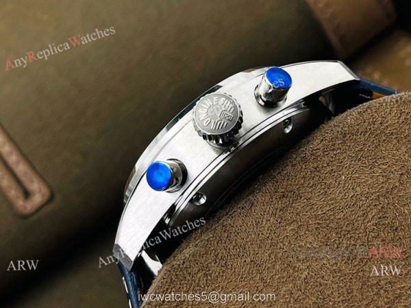 CF Factory 1:1 Replica Longines Spirit ETA 7753 Chronograph Watch Blue Face 3